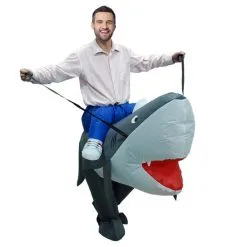 Inflatable Shark Riding Costume 8 Inflatable Shark Riding Costume -Props Sales Store 10092025 2