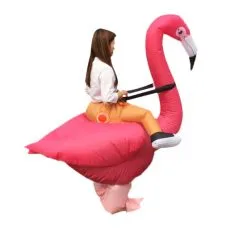 Inflatable Flamingo Riding Costume -Props Sales Store 12569 2