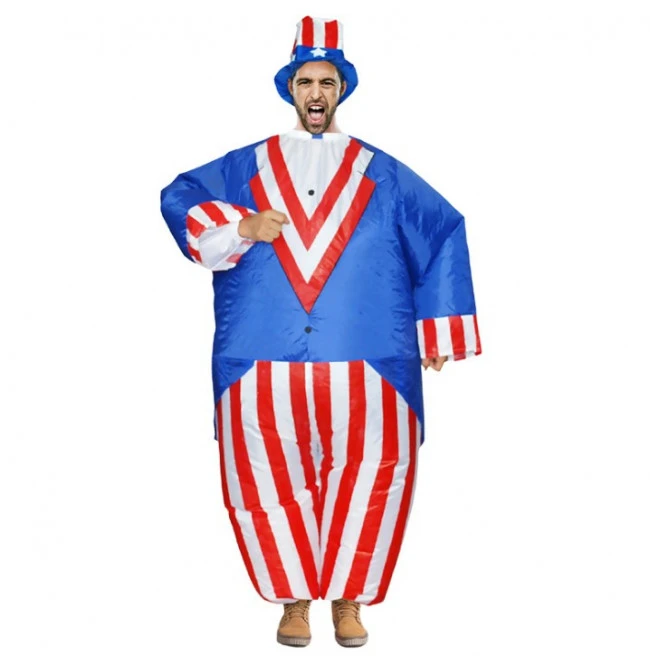 Inflatable Uncle Sam Costume 1 Inflatable Uncle Sam Costume