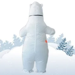 Inflatable Polar Bear Costume -Props Sales Store 12583 2