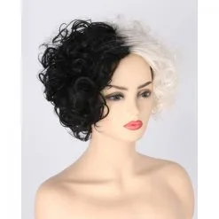 Cruella De Vil Cosplay Costume Wig Hair -Props Sales Store 258046 2