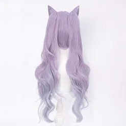 Genshin Impact Keqing Cosplay Costume Wig Hair -Props Sales Store 258091 1