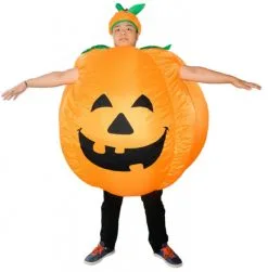 Giant Pumpkin Jack O Lantern Inflatable Costume 7 Giant Pumpkin Jack O Lantern Inflatable Costume -Props Sales Store 51206