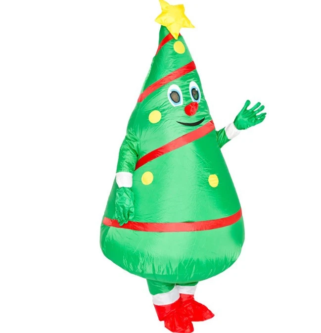 Giant Christmas Tree Inflatable Costume 2 Giant Christmas Tree Inflatable Costume - Image 2
