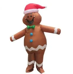Giant Gingerbread Man Inflatable Costume -Props Sales Store 51211 2