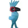 Giant Parrot Bird Blue Macaw Inflatable Costume