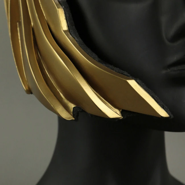 Golden Eagle Wonder Woman 1984 DC Cosplay Helmet 5 Golden Eagle Wonder Woman 1984 DC Cosplay Helmet - Image 5