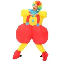 Funny Clown Inflatable Costume -Props Sales Store hlw inflatable clownfun 4