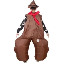 Cowboy Inflatable Costume -Props Sales Store hlw inflatable cowboy 2