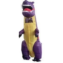 Purple Dino Inflatable Costume -Props Sales Store hlw inflatable dinopurple 1