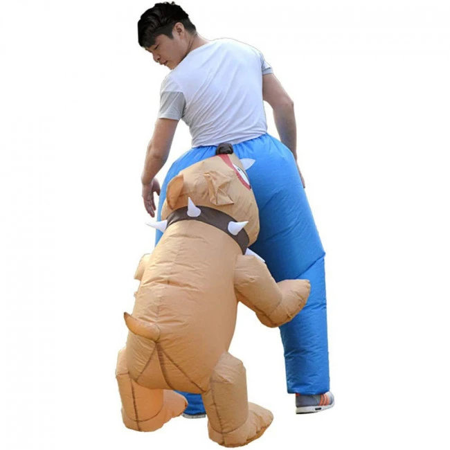 Dog Biting Butt Inflatable Costume 3 Dog Biting Butt Inflatable Costume - Image 3