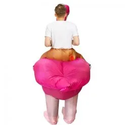 Riding Flamingo Inflatable Costume -Props Sales Store hlw inflatable flamingoride 4