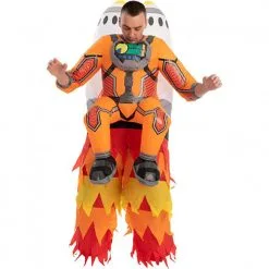 Jet Pack Rocket Deluxe Inflatable Costume -Props Sales Store hlw inflatable jetdelucxe 2