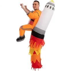 Jet Pack Rocket Deluxe Inflatable Costume -Props Sales Store hlw inflatable jetdelucxe 3