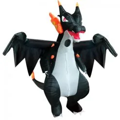 Mega Charizard X Pokemon Inflatable Cosplay Costume -Props Sales Store hlw inflatable megacharizardx 2