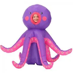 Octopus Inflatable Kids Costume