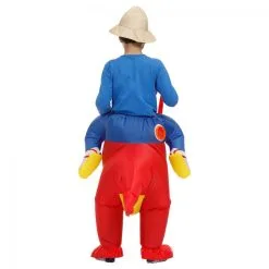 Red Dinosaur Jurassic World Inflatable Costume -Props Sales Store hlw inflatable reddino 5