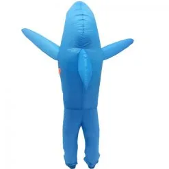 Blue Shark Inflatable Costume -Props Sales Store hlw inflatable sharkblue 2