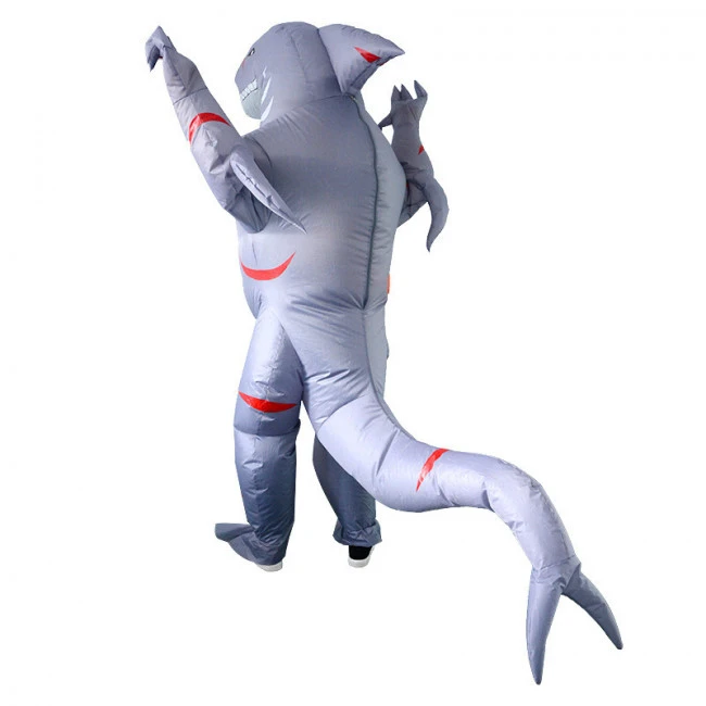 Shark Man Inflatable Costume 3 Shark Man Inflatable Costume - Image 3