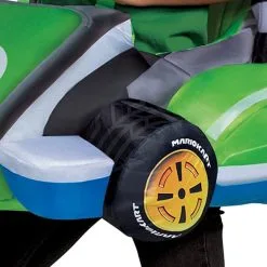 Yoshi Mario Kart Inflatable Costume -Props Sales Store hlw inflatable yoshikart 3