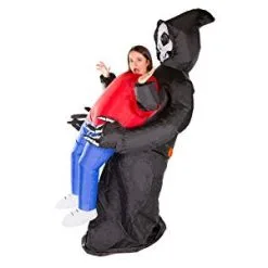 Inflatable Grim Reaper Costume 5 Inflatable Grim Reaper Costume -Props Sales Store hlw inflate grimreaper