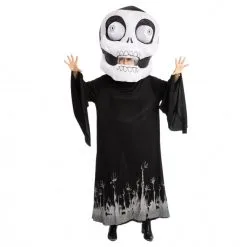 Skull Head Inflatable Halloween Cosplay Costume