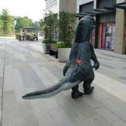 Jurassic World Blue Velociraptor Inflatable Costume -Props Sales Store hlw inflateraptor 1