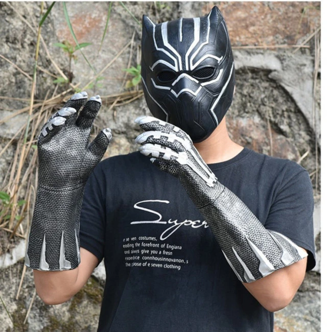 Black Panther Glove Set 2 Black Panther Glove Set - Image 2