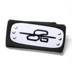 Akatsuki Kumogakure Hidden Cloud Village Headband From Naruto Cosplay Costume Prop