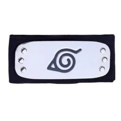Konohagakure Hidden Leaf Village Headband From Naruto Cosplay Costume Prop