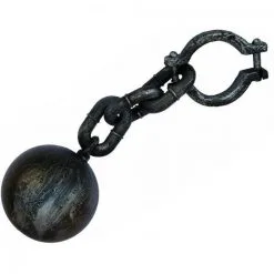 Ankle Shackles Ball And Chain Cosplay Prop -Props Sales Store hlw prop shackle 1