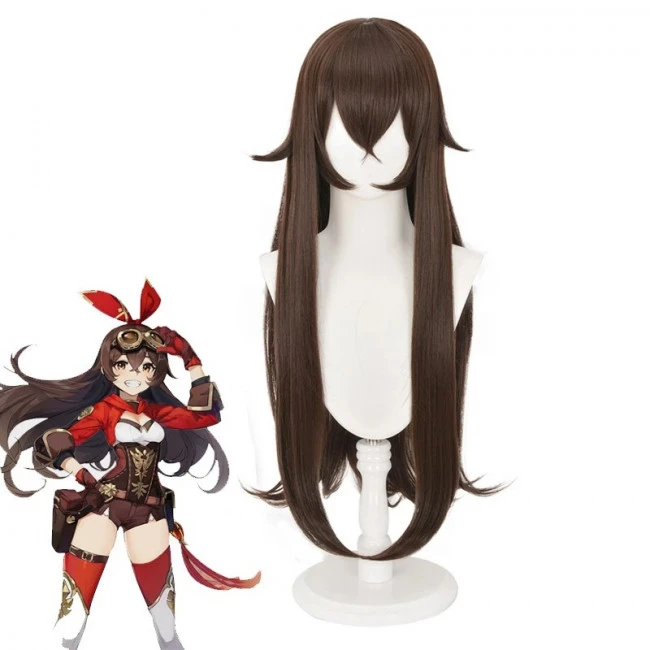 Amber From Genshin Impact Cosplay Costume Wig 1 Amber From Genshin Impact Cosplay Costume Wig
