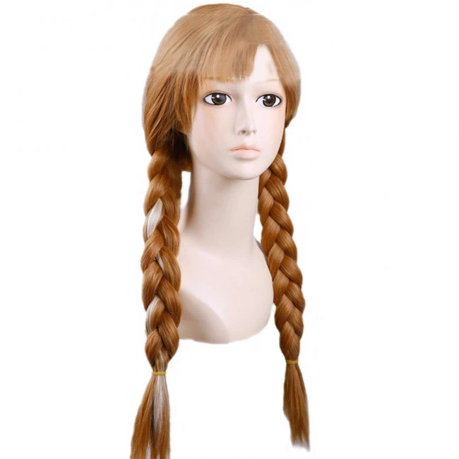 Anna Frozen Hair Wig For Adults 1 Anna Frozen Hair Wig For Adults