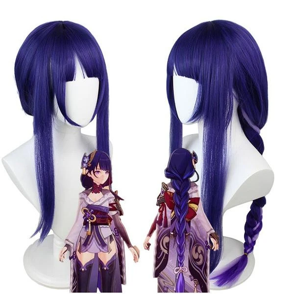 Baal Genshin Impact Cosplay Wig 3 Baal Genshin Impact Cosplay Wig - Image 3