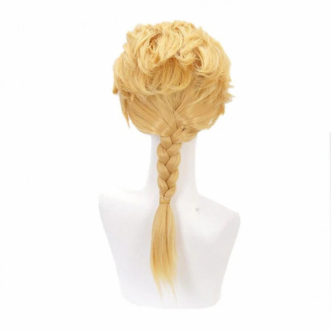Giorno Giovanna JoJo's Bizarre Cosplay Wig 2 Giorno Giovanna JoJo's Bizarre Cosplay Wig - Image 2
