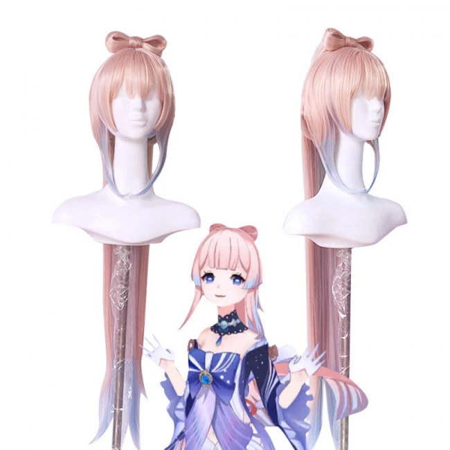 Sangonomiya Kokomi From Genshin Impact Cosplay Costume Wig 1 Sangonomiya Kokomi From Genshin Impact Cosplay Costume Wig