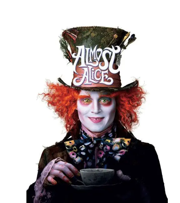 Mad Hatter Hair Wig 2 Mad Hatter Hair Wig - Image 2