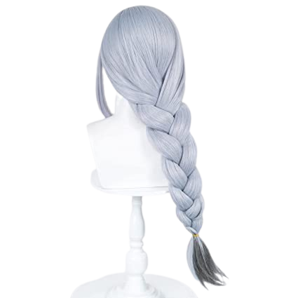 Shenhe From Genshin Impact Cosplay Costume Wig 3 Shenhe From Genshin Impact Cosplay Costume Wig - Image 3
