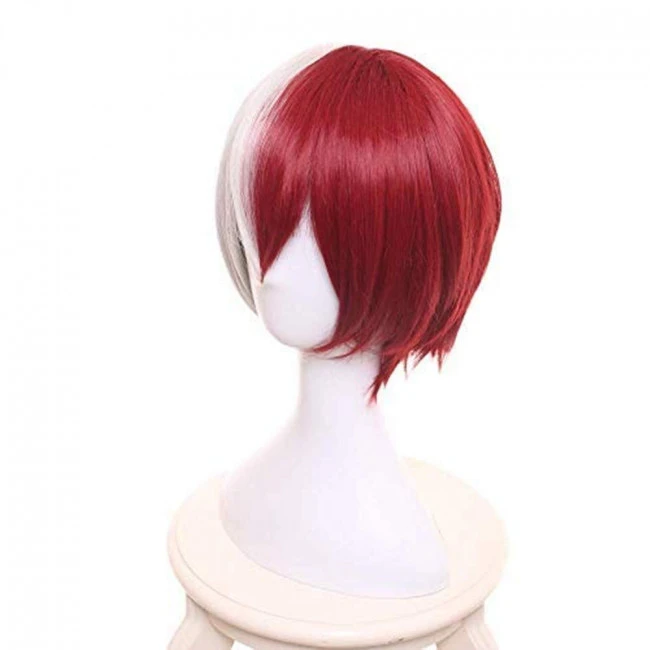 Shoto Todoroki Uniform From My Hero Academia Cosplay Wig 2 Shoto Todoroki Uniform From My Hero Academia Cosplay Wig - Image 2