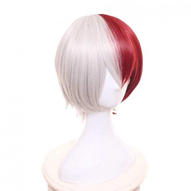 Shoto Todoroki Uniform From My Hero Academia Cosplay Wig 4 Shoto Todoroki Uniform From My Hero Academia Cosplay Wig - Image 4