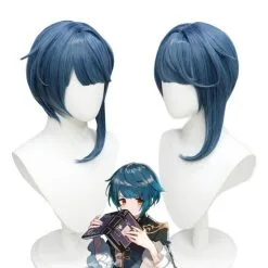 Xingqiu Genshin Impact Cosplay Wig