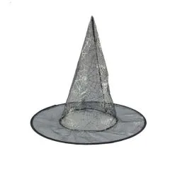 Halloween Prop Witch Mesh Hat Costume -Props Sales Store hlw witch meshhat 2
