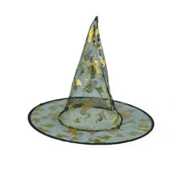 Halloween Prop Witch Mesh Hat Costume -Props Sales Store hlw witch meshhat 4