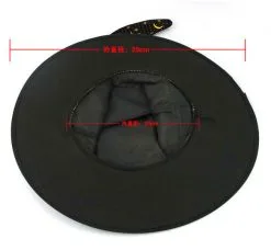 Halloween Prop Masquerade Ball Witch Rhinestone Buckle Hat Costume -Props Sales Store hlw witch moonhat 4