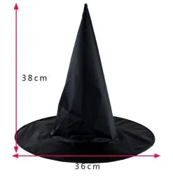 Halloween Prop Masquerade Ball Witch Padding Hat Costume -Props Sales Store hlw witch ribbonhat 12