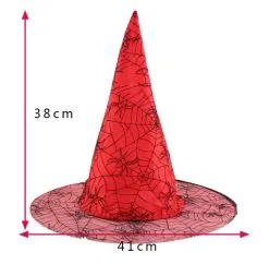 Halloween Prop Masquerade Ball Witch Padding Hat Costume -Props Sales Store hlw witch ribbonhat 5