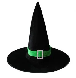 Halloween Prop Masquerade Ball Witch Padding Hat Costume -Props Sales Store hlw witch ribbonhat 7